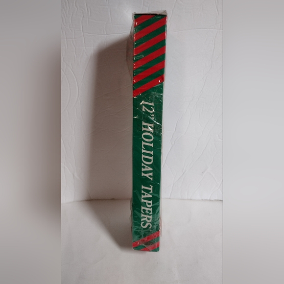 Vintage Christmas Russ Taper Candles Teddy Bear Set Of 2 Red NIB 12" - Picture 4 of 4